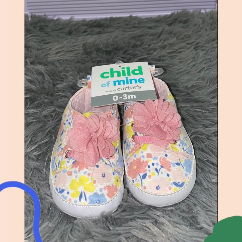 New shoes child of mine size 0-3m WITH TAG